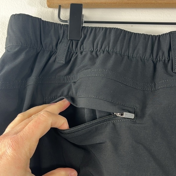 Talbots Fleece Lined Straight Leg Black Hiking Ankle Pants Womens Size 12 - Picture 15 of 16